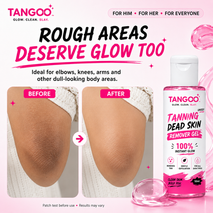 Tangoo Instant Glow Exfoliating Gel – Hand, Neck, Elbow & Knee Care