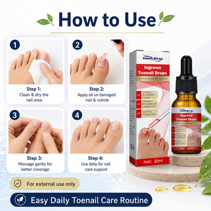 Toenail Nail Repair Oil for Damaged & Weak Nails – Buy 1 Get 1 FREE 🔥