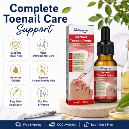 Toenail Nail Repair Oil for Damaged & Weak Nails – Buy 1 Get 1 FREE 🔥
