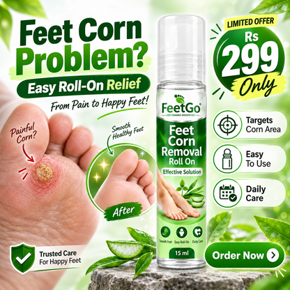 FeetGo Corn Removal Roll-On