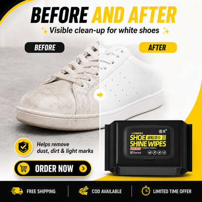 Instant Shoes Cleaning Wipes