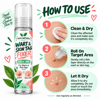 Warts & Skin Tags Fixer Roll On