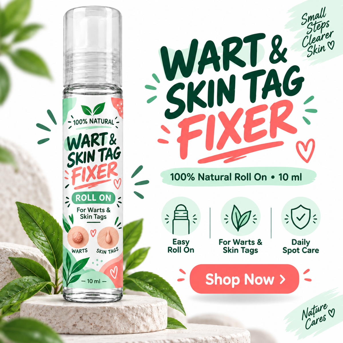 Warts & Skin Tags Fixer Roll On