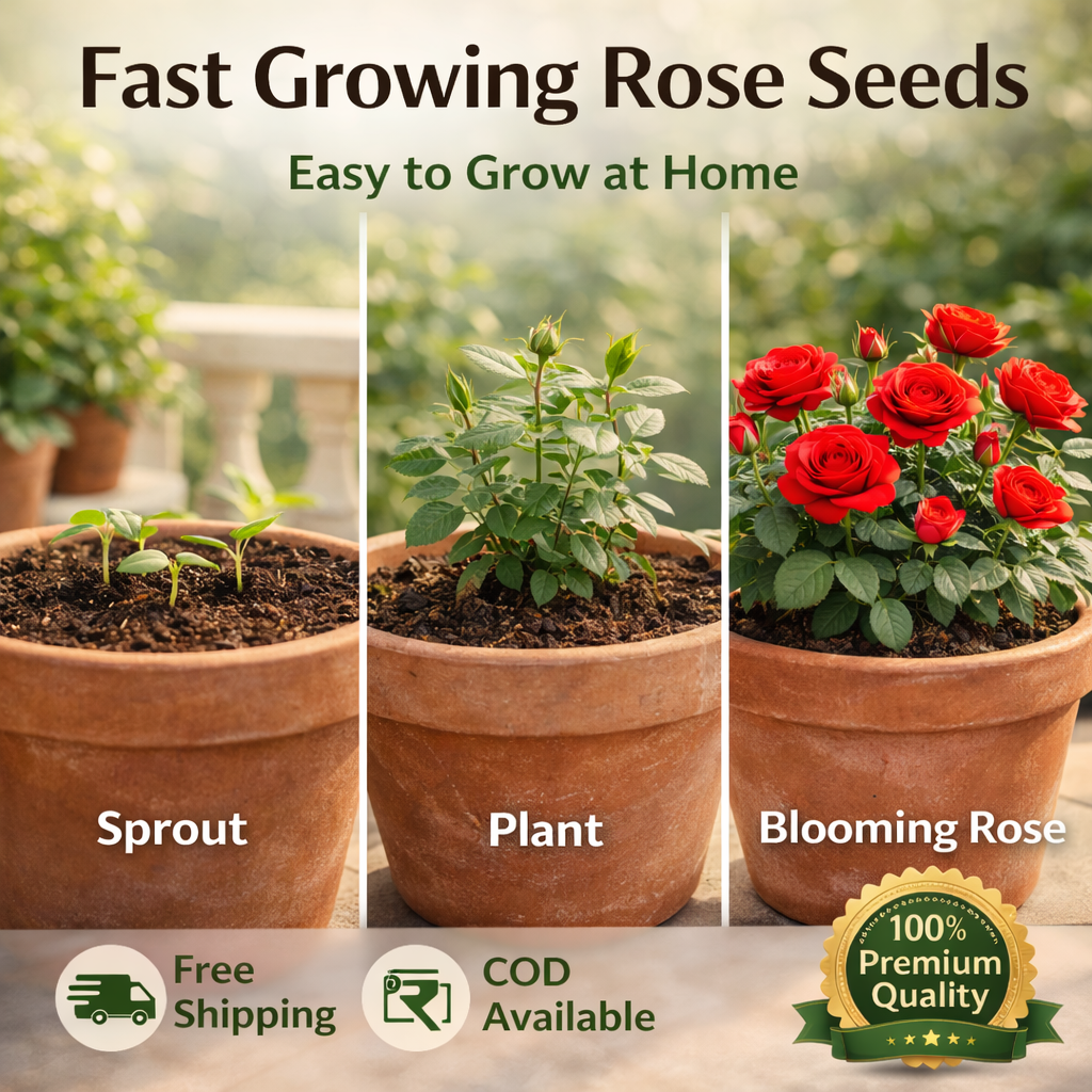 Big Bloom Flower Seeds 🌹 | Fast Growing & For Summer Season