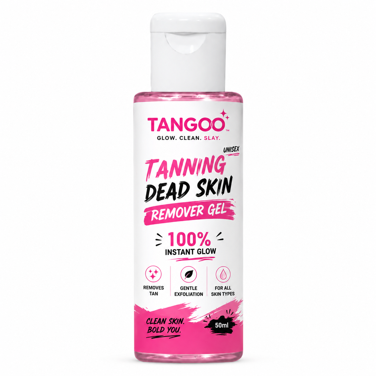 Tangoo Instant Glow Exfoliating Gel – Hand, Neck, Elbow & Knee Care