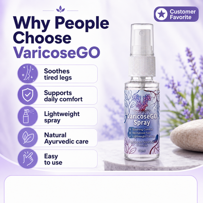 VaricoseGO Relief Herbal Varicose Relief Spray