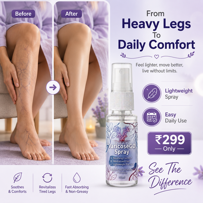 VaricoseGO Relief Herbal Varicose Relief Spray