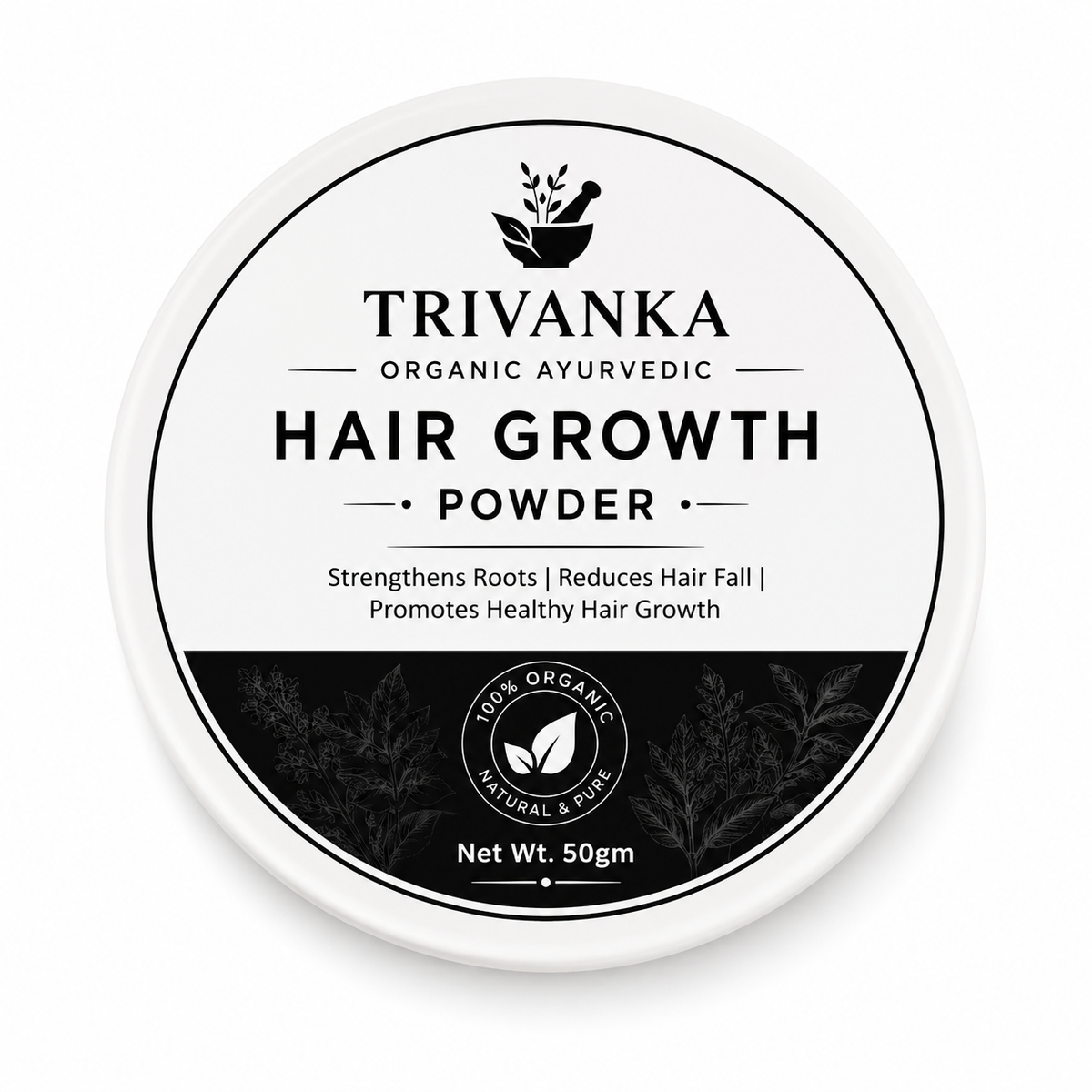 Trivanka Organic Ayurvedic Hair Growth Powder