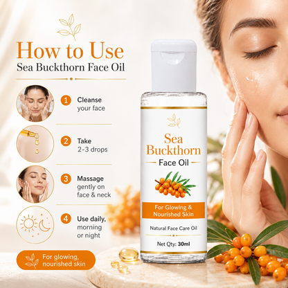 Sea Buckthorn Face Care Herbal Oil
