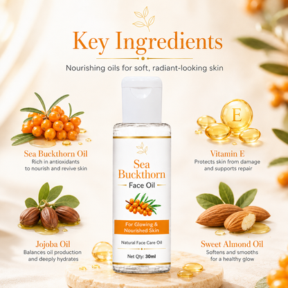 Sea Buckthorn Face Care Herbal Oil
