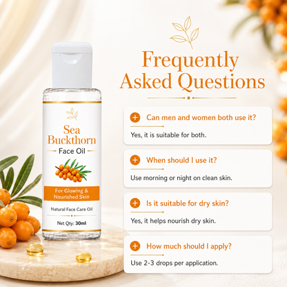 Sea Buckthorn Face Care Herbal Oil