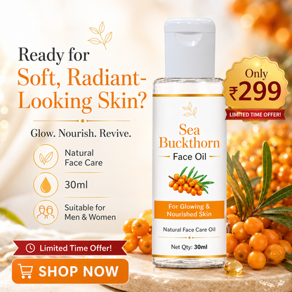 Sea Buckthorn Face Care Herbal Oil