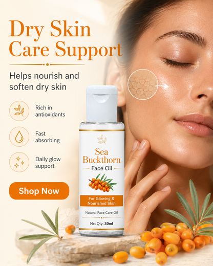Sea Buckthorn Face Care Herbal Oil