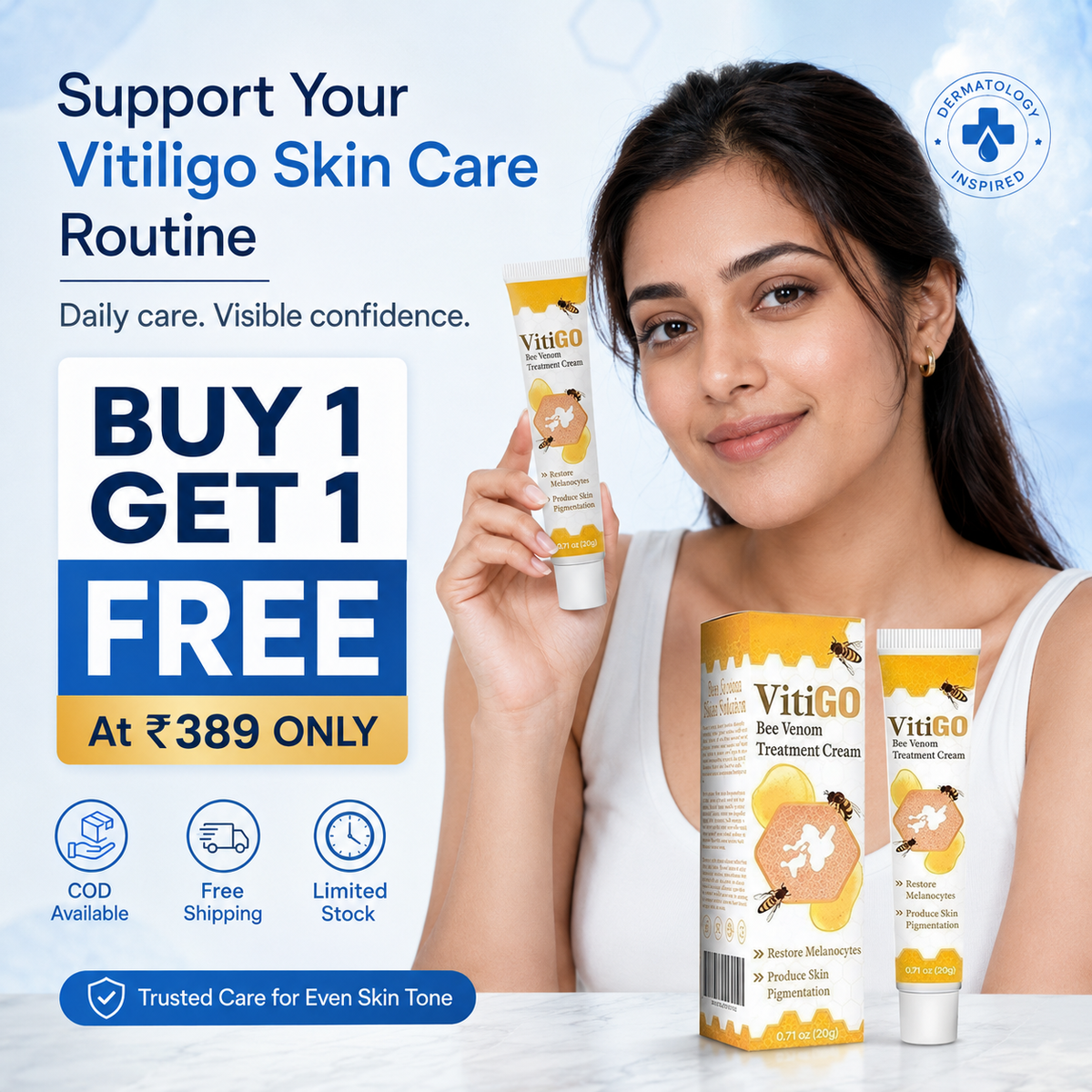 VitiGO Corrector Cream - BUY 1 GET 1 FREE 🔥