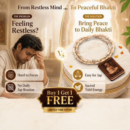 Bageshwar Dham Tulsi Mala | 🔥 BUY 1 GET 1 FREE 🔥