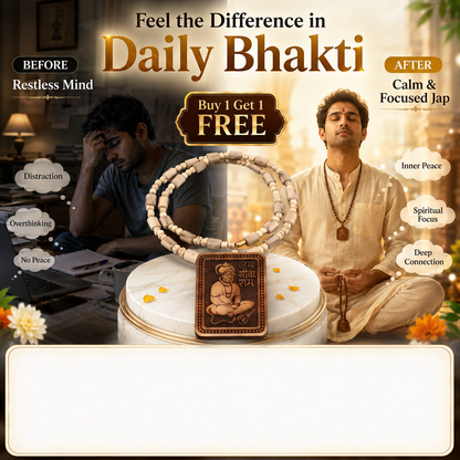 Bageshwar Dham Tulsi Mala | 🔥 BUY 1 GET 1 FREE 🔥
