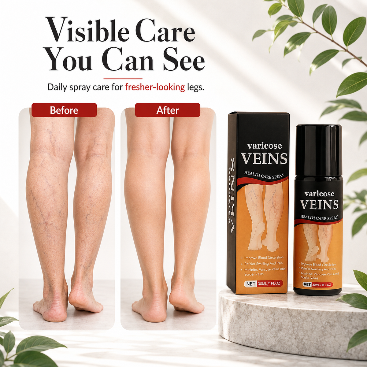 Turmeric Varicose Veins Relief Herbal Spray🌿