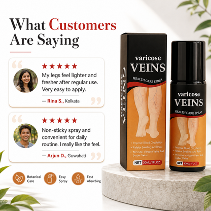 Turmeric Varicose Veins Relief Herbal Spray🌿