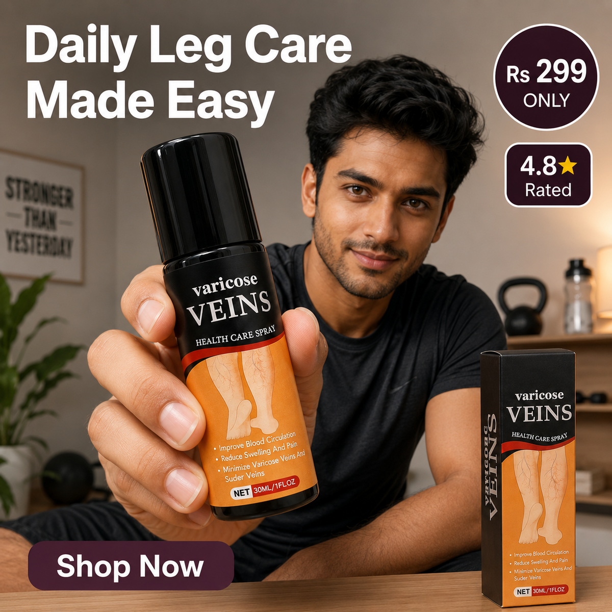 Turmeric Varicose Veins Relief Herbal Spray🌿