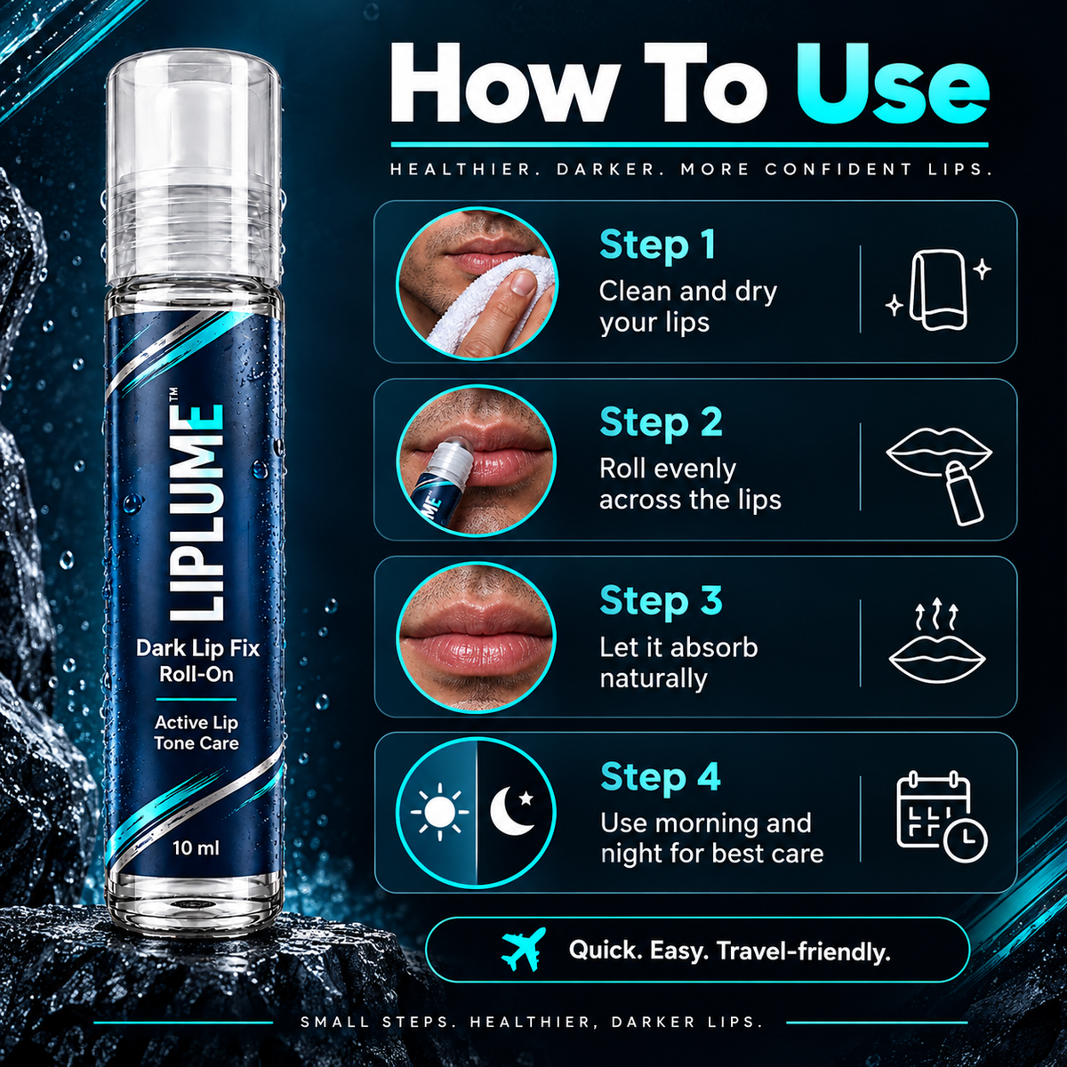 LipLume Dark Lips Fix Roll-On – Restore Your Natural Lip Tone