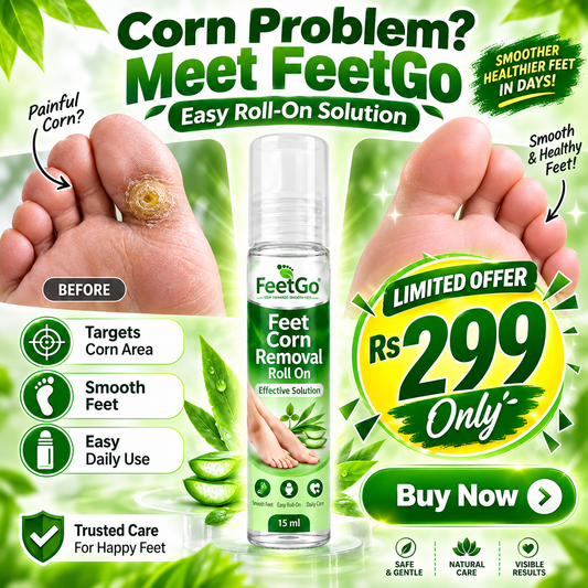 FeetGo Corn Removal Roll-On