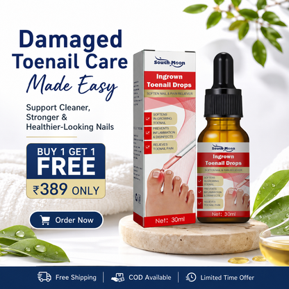 Toenail Nail Repair Oil for Damaged & Weak Nails – Buy 1 Get 1 FREE 🔥