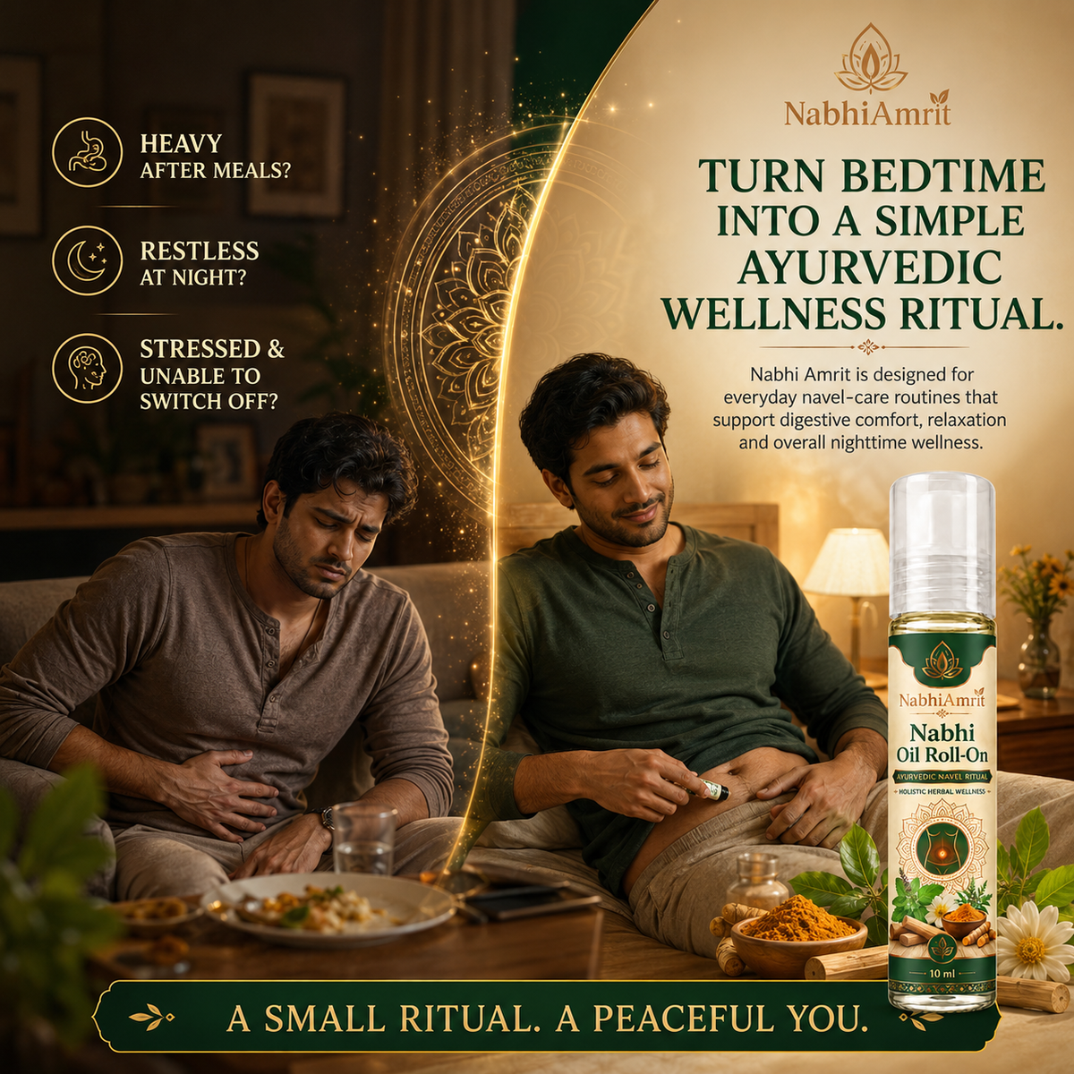 Nabhi Amrit Nabhi Oil Multi Benefits Roll On