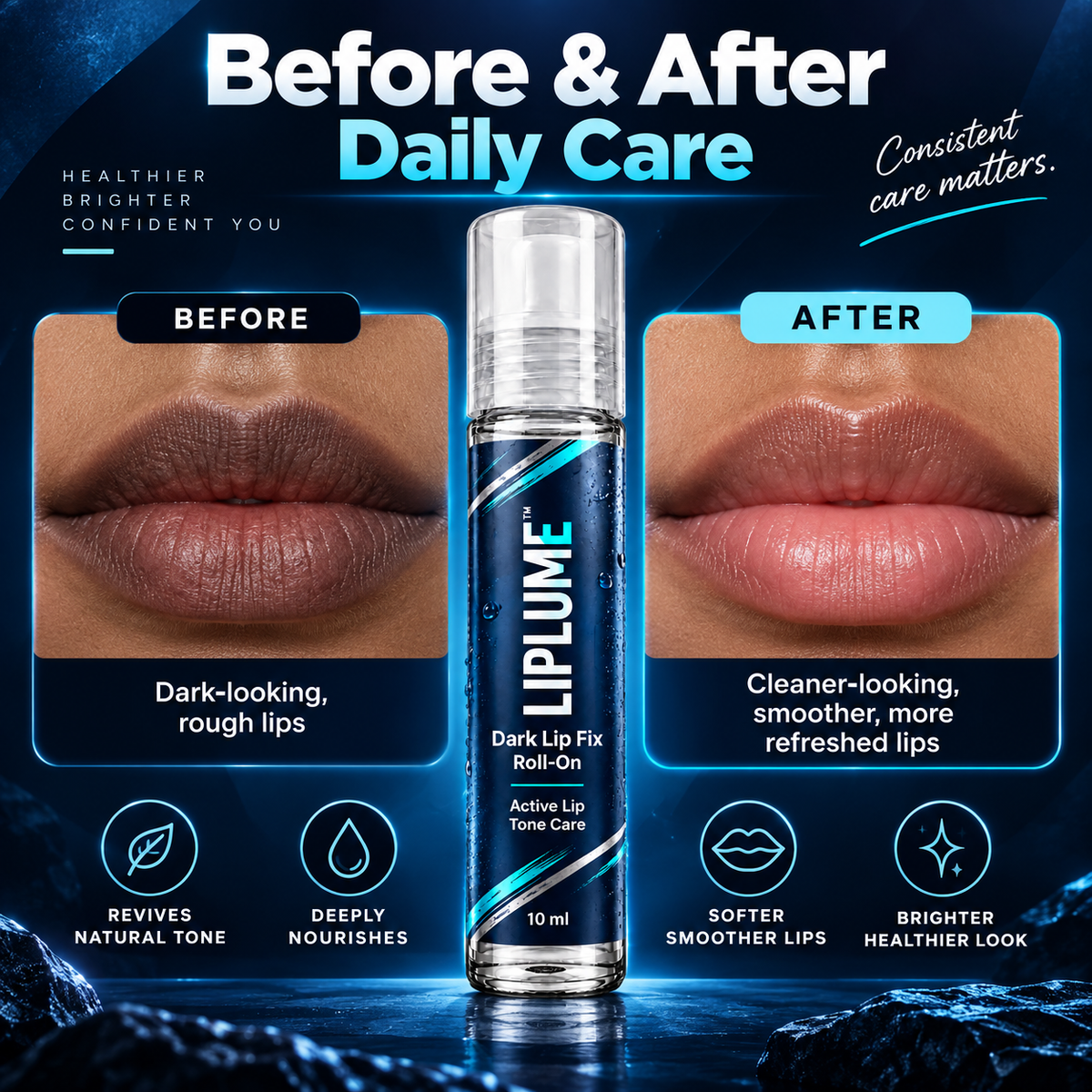 LipLume Dark Lips Fix Roll-On – Restore Your Natural Lip Tone